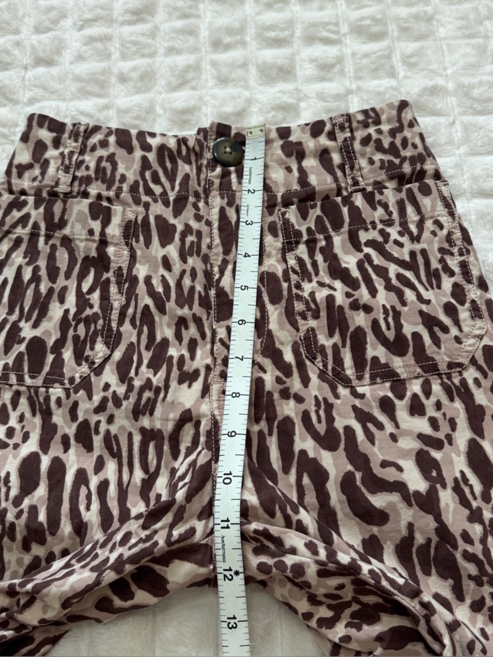 Maeve 23 The Colette Animal Print Wide Leg High Waist Pants - Picture 4 of 7